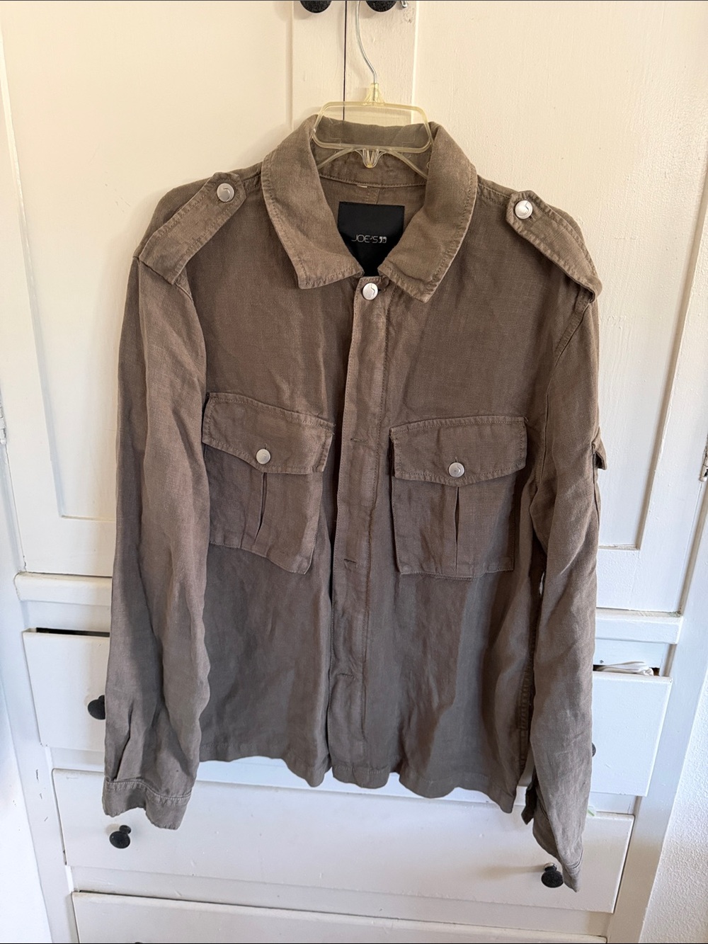 Joe's Jeans Brown Utility Field Jacket - Men's